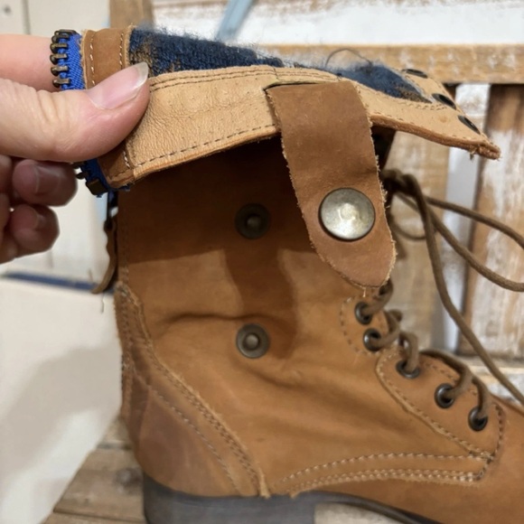 Steve Madden RARE Vtg. Genuine Leather Convertible Aztec Print Boots Sz 8.5 NEW! - Picture 11 of 11